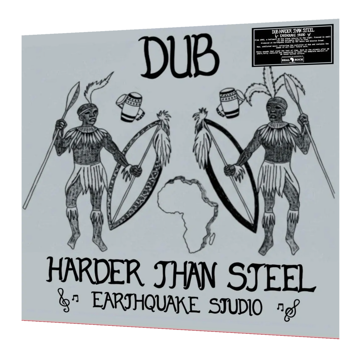 Earthquake Studio - Dub Harder Than Steel | LP
