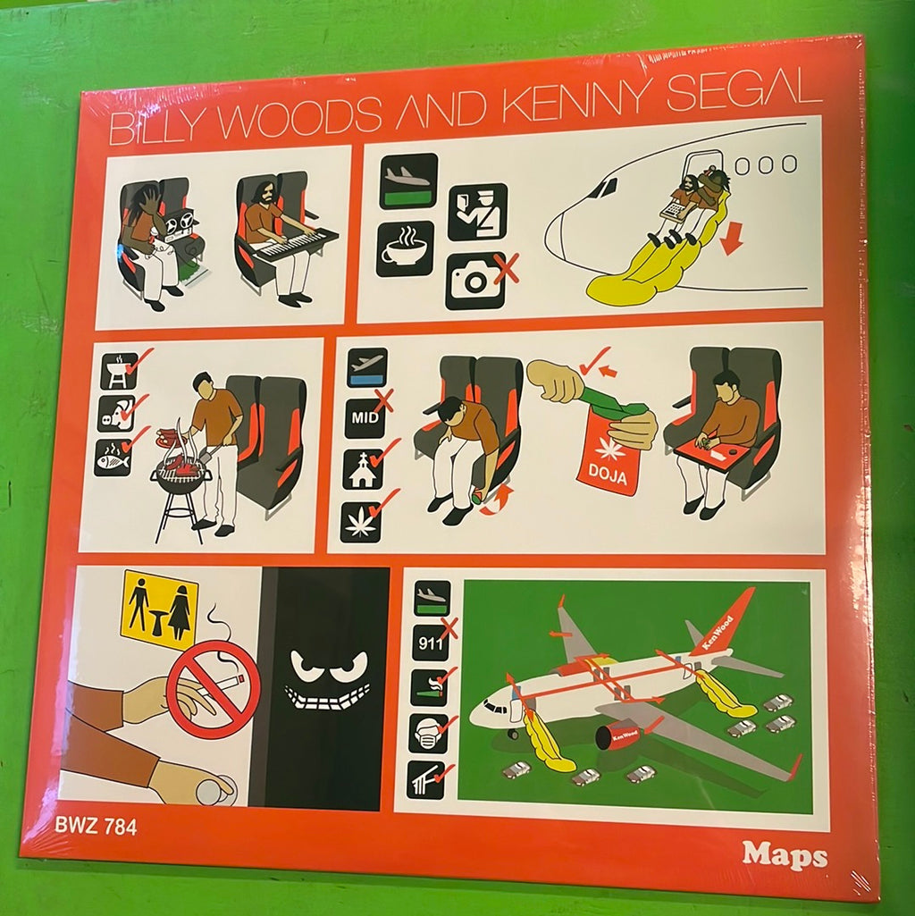 billy woods & Kenny Segal - Maps | LP