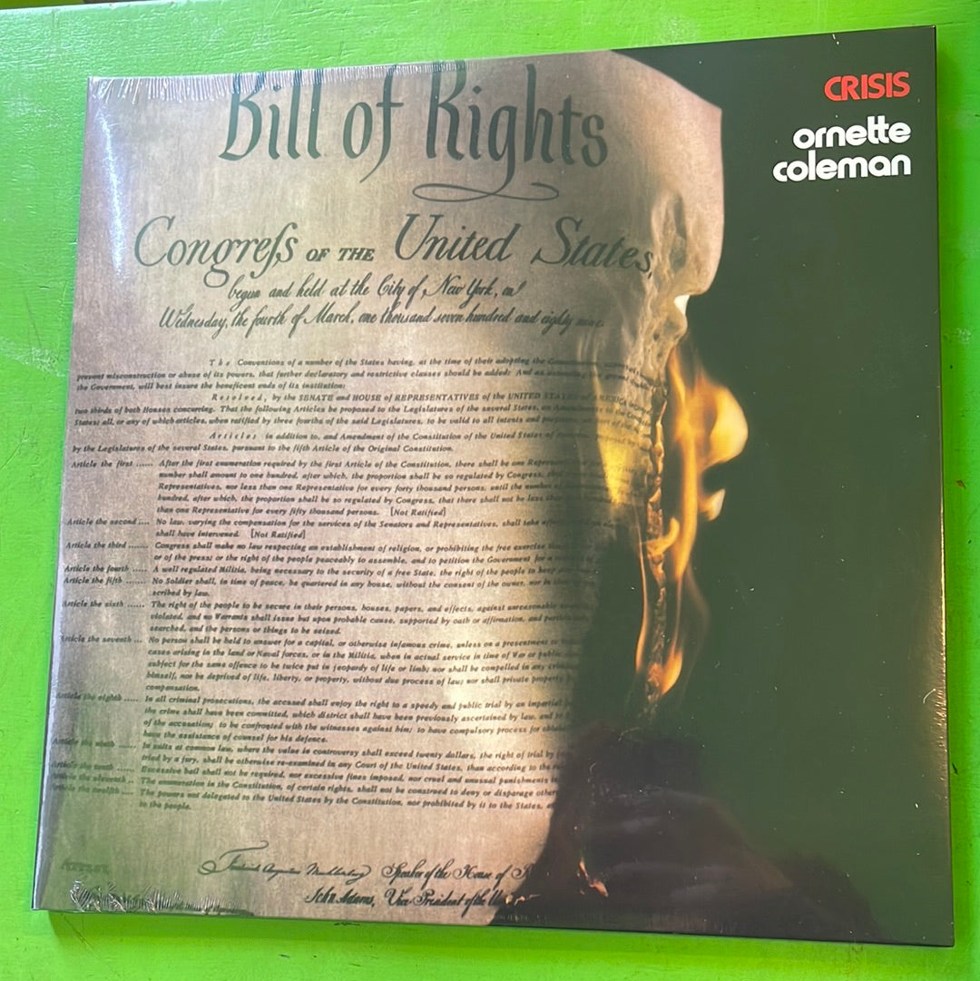 洋楽 Ornette Coleman Crisis LP us Ornette Coleman – Crisis – Vinyl (Gatefold, LP, Album + 2 more