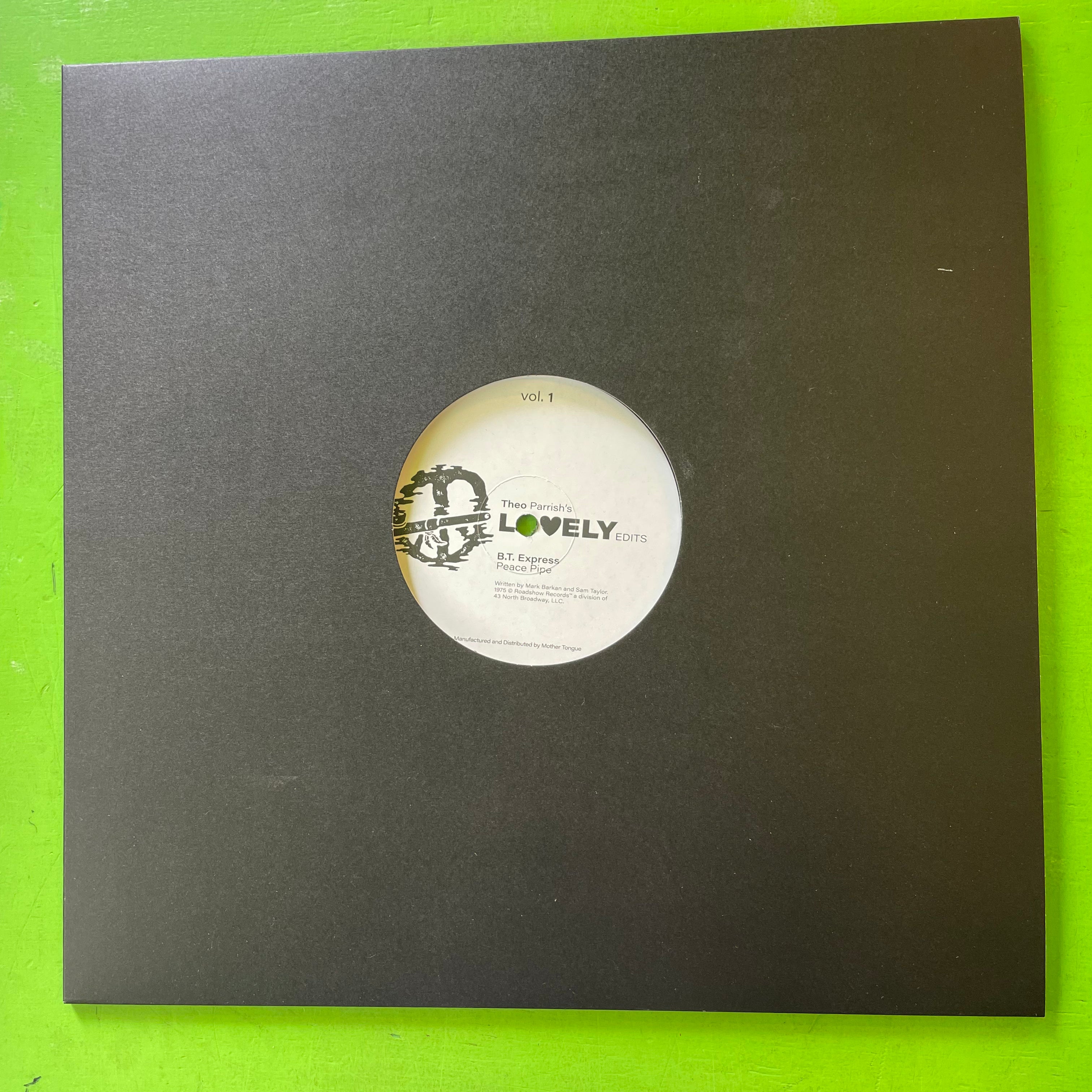 Theo Parrish - Lovely Edits, Vol. 1 | 12''