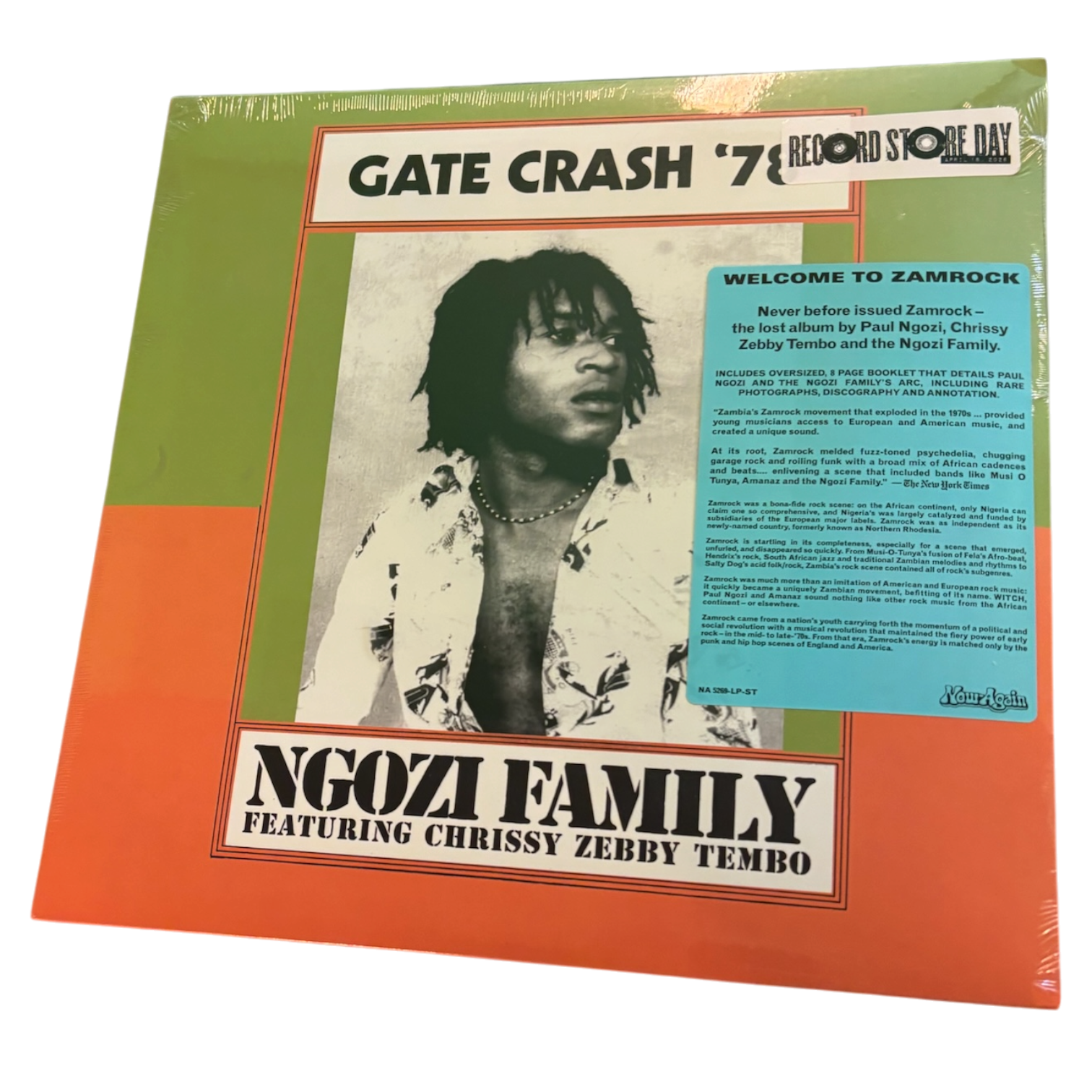 Ngozi Family Featuring Chrissy Zebby Tembo – Gate Crash '78 | LP