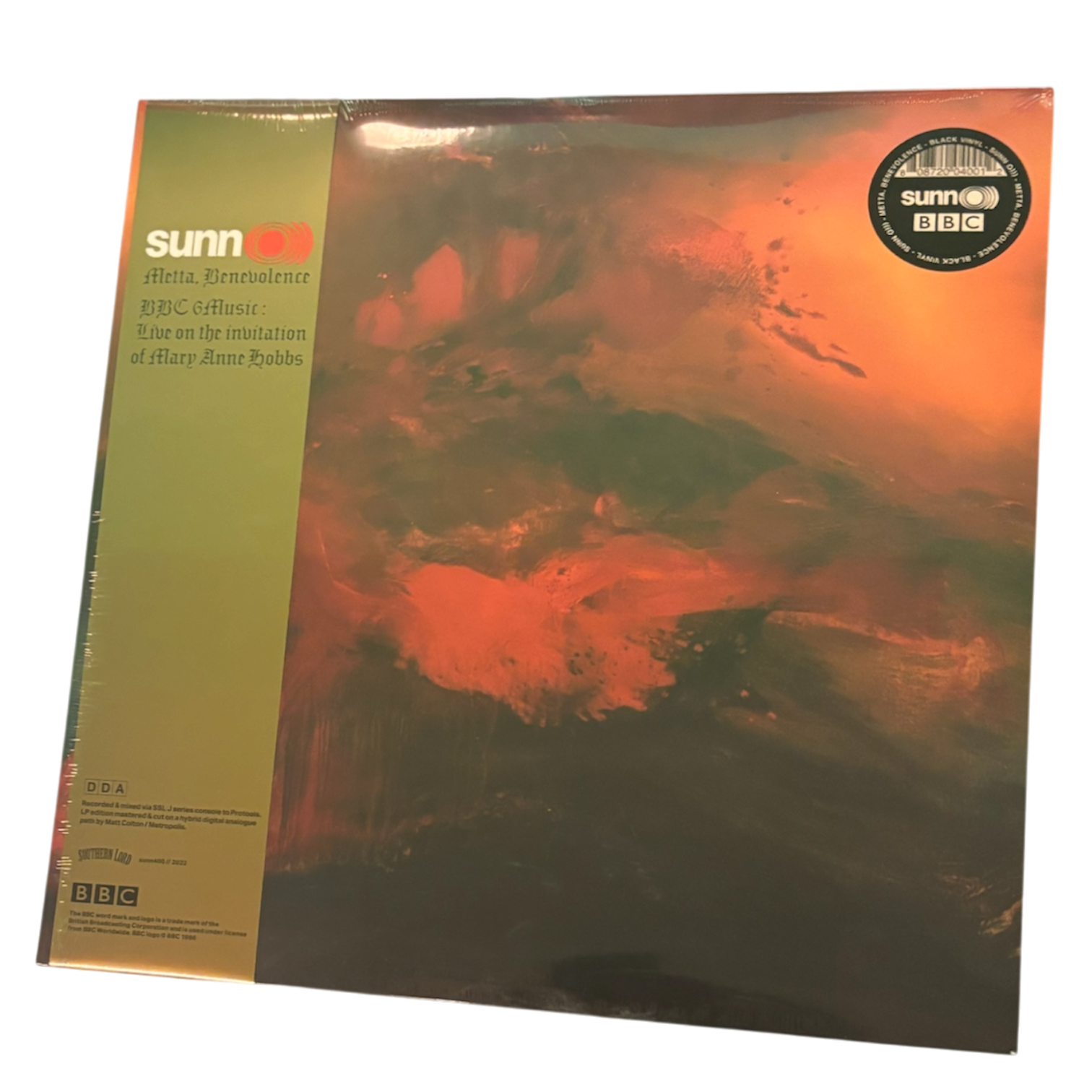 Sunn O))) – Metta, Benevolence BBC 6Music : Live On The Invitation Of Mary Anne Hobbs | 2LP