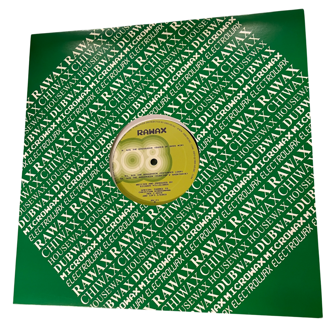 Ricardo Villalobos - 808 The Bassqueen | 12"