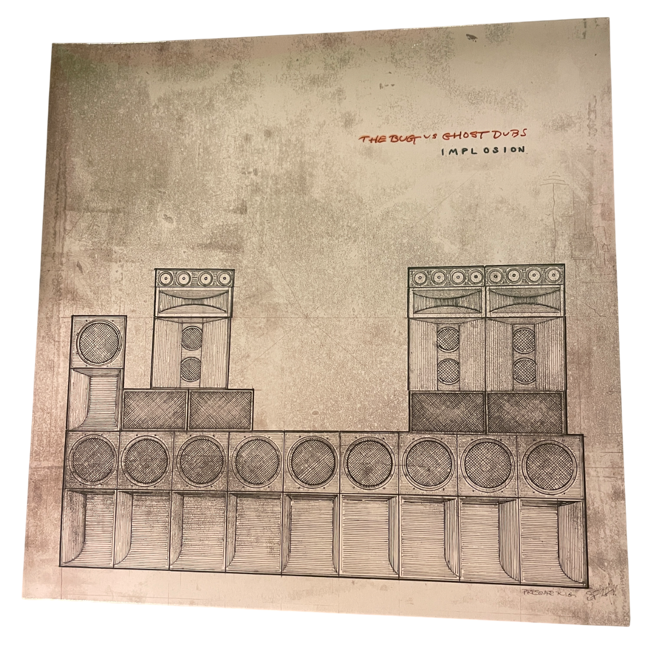 The Bug Vs. Ghost Dubs - Implosion | 2LP