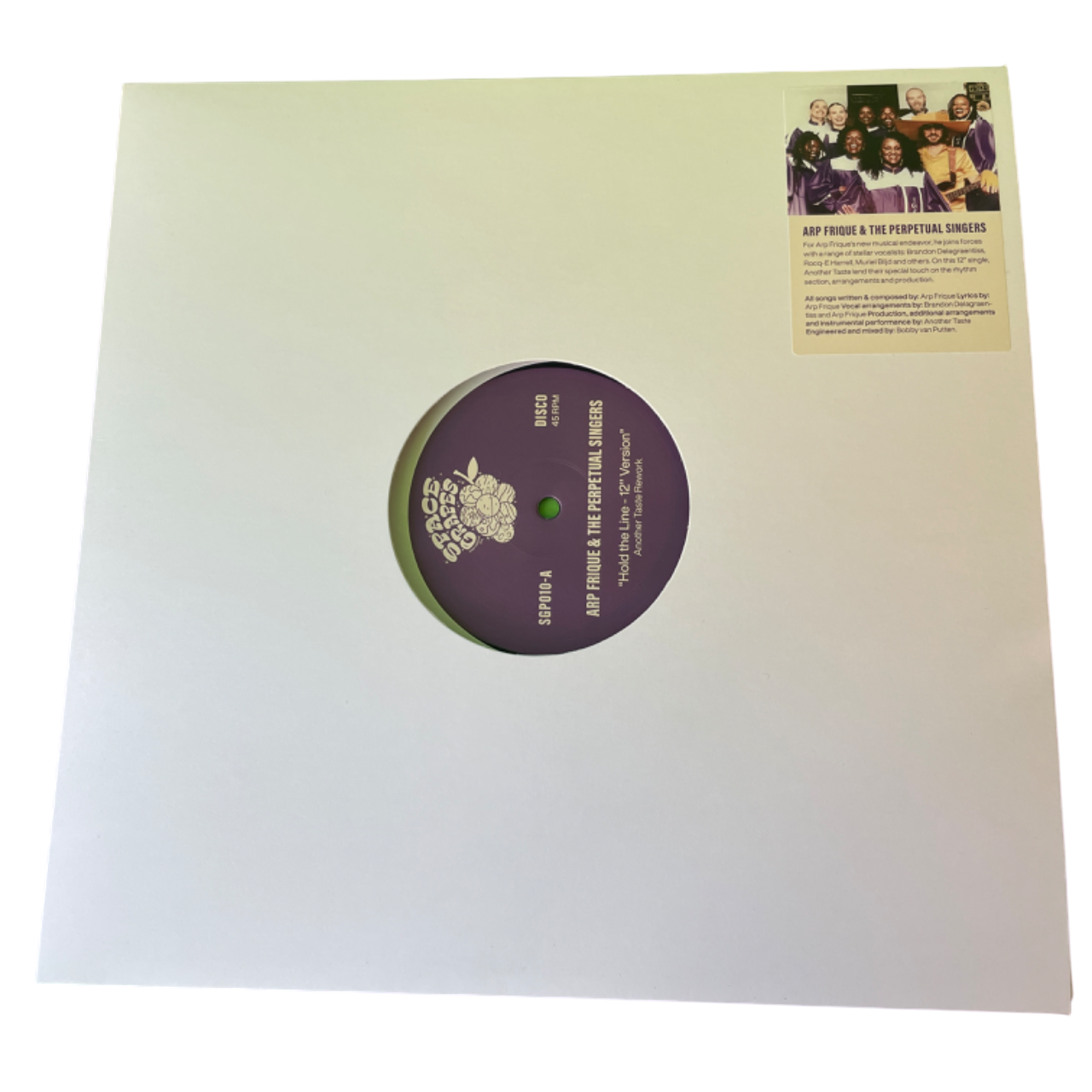 Arp Frique & The Perpetual Singers - Hold The Line / Father Father / Holy Ghost | 12''