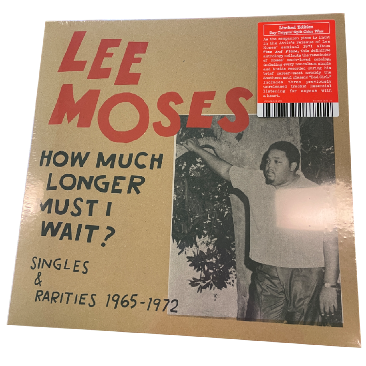 Lee Moses - How Much Longer Must I Wait? Singles & Rarities 1965-1972 | LP