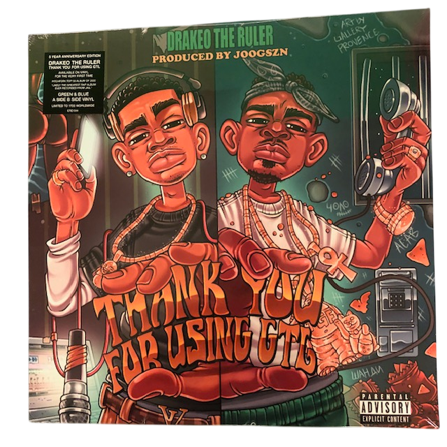 Drakeo The Ruler - Thank You For Using GTL | 2LP