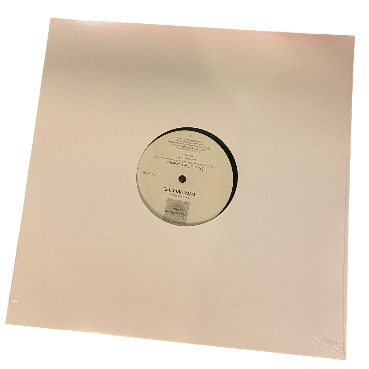 Larry Heard Presents: Mr. White - You Rock Me / The Sun Can't Compare | 12''