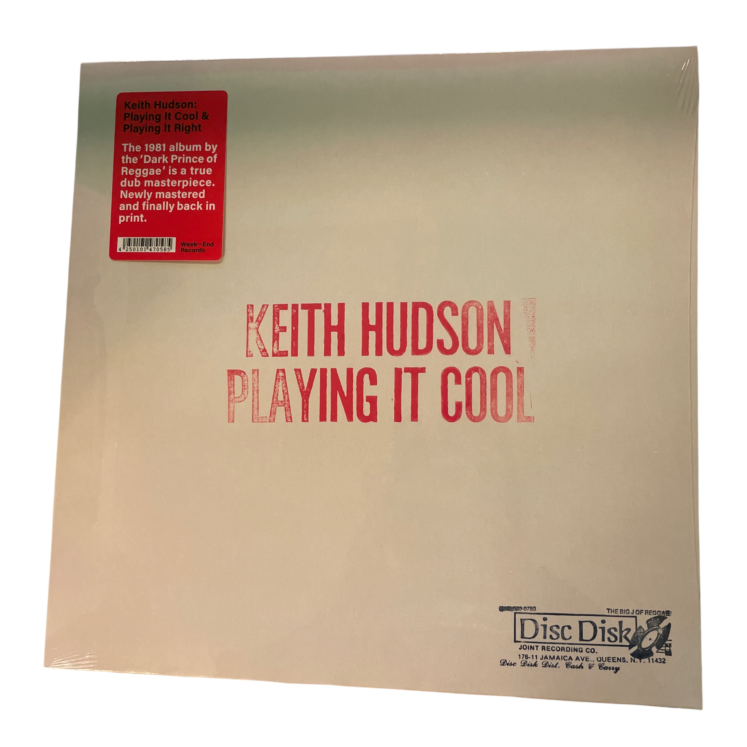 Keith Hudson - Playing It Cool & Playing It Right | LP