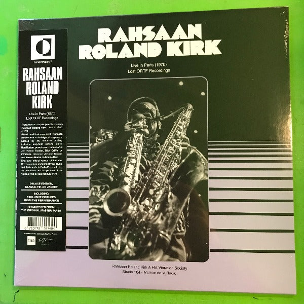 Rahsaan Roland Kirk - Live In Paris (1970) - Lost ORTF Recordings | LP