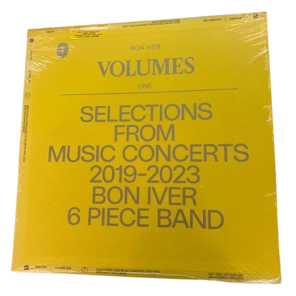 Bon Iver - Volumes One: Selections From Music Concerts 2019-2023 | LP