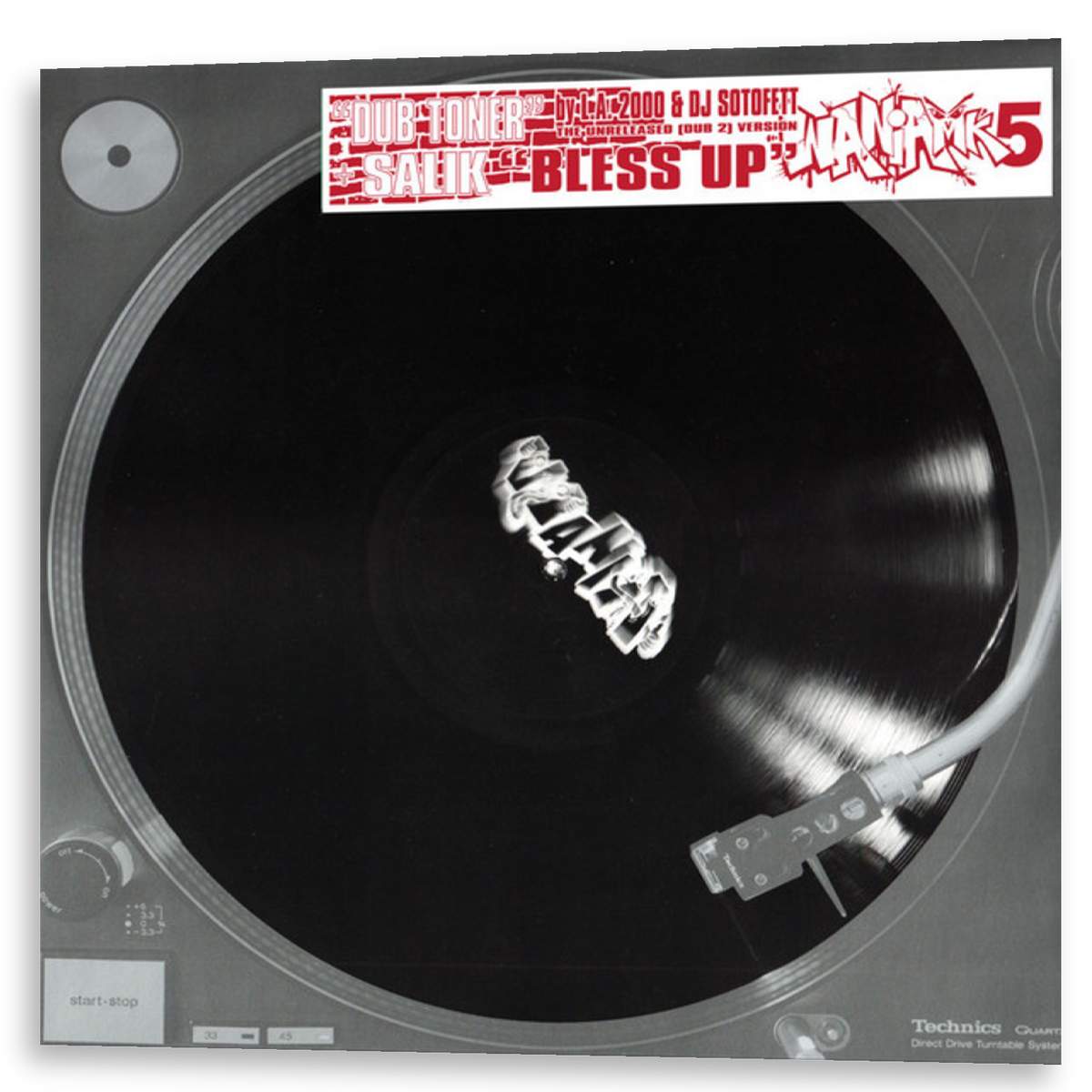 L.A. 2000 & DJ Sotofett – Dub Toner / Bless Up | 12'' EP