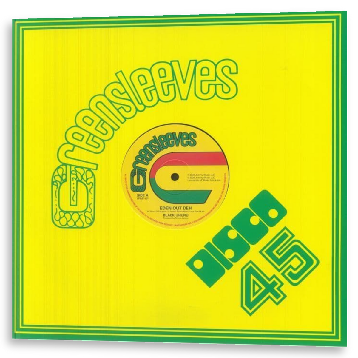 Black Uhuru - Eden Out Deh / Time To Unite | 12"