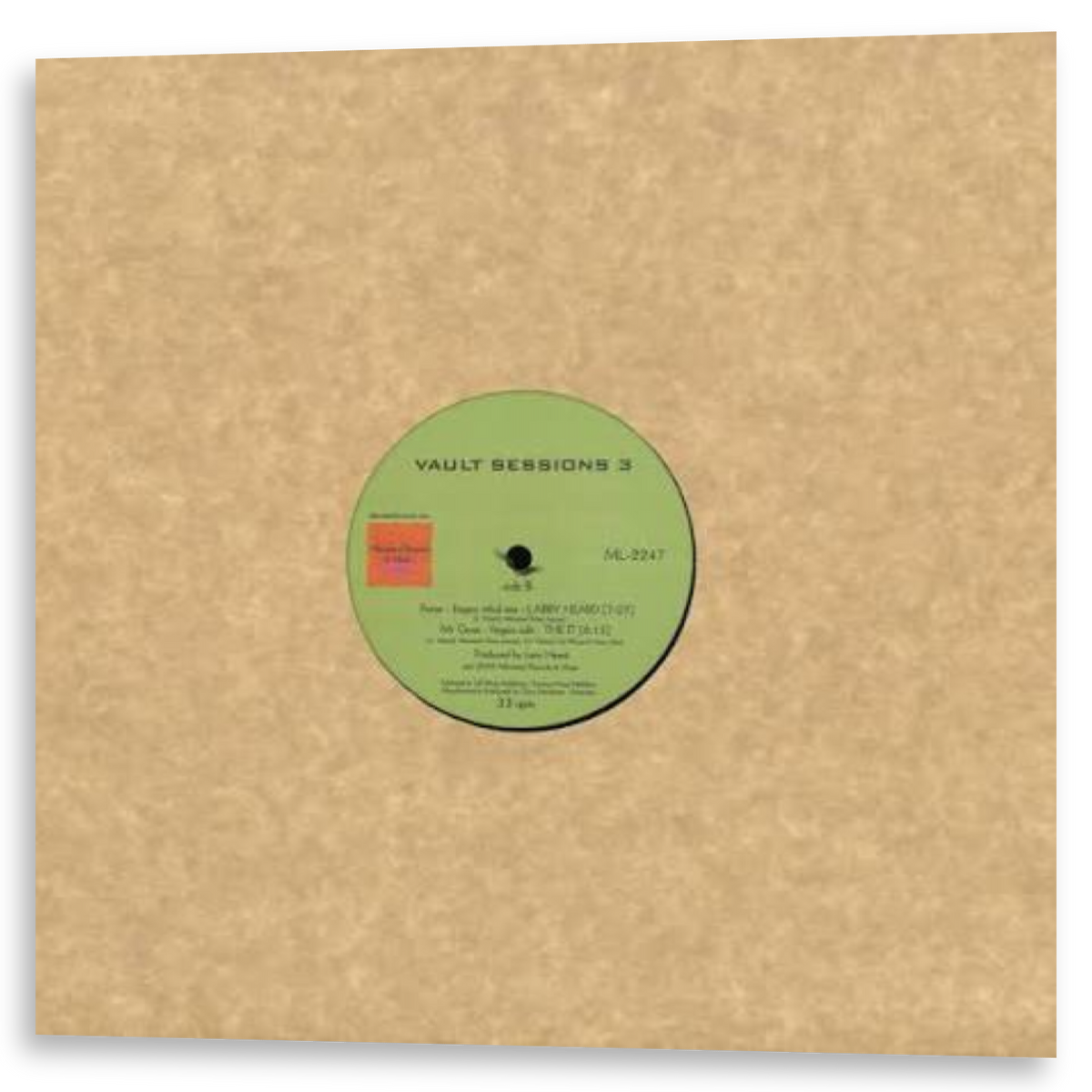 Larry Heard - Vault Sessions 3 | 12''
