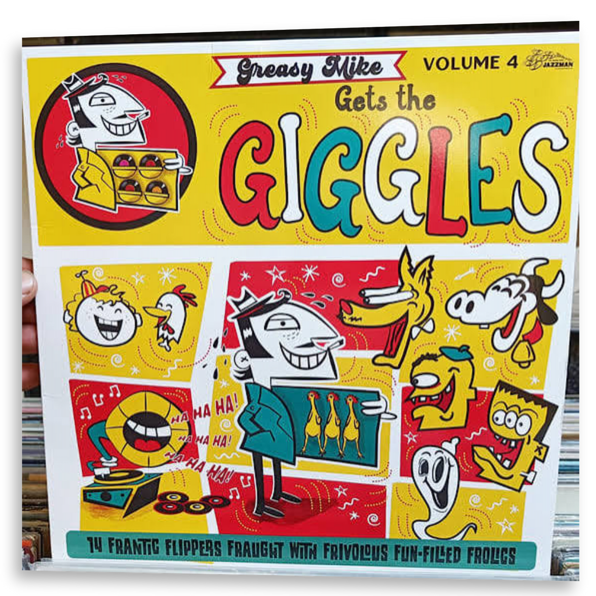 V/A - Greasy Mike Gets The Giggles (Vol. 4) | LP