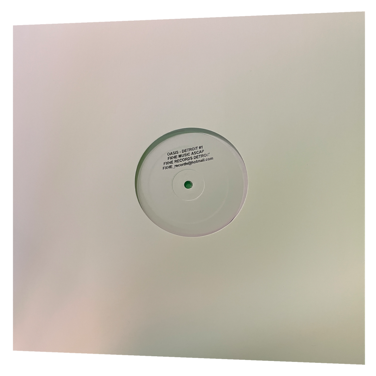Oasis / Omar-S - Detroit #1 | 12''