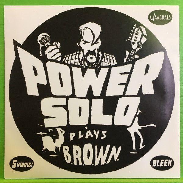 Thee Andrew Surfers / Powersolo - Riding The Horse Of Babylon / B.R.O.W.N. | 7''