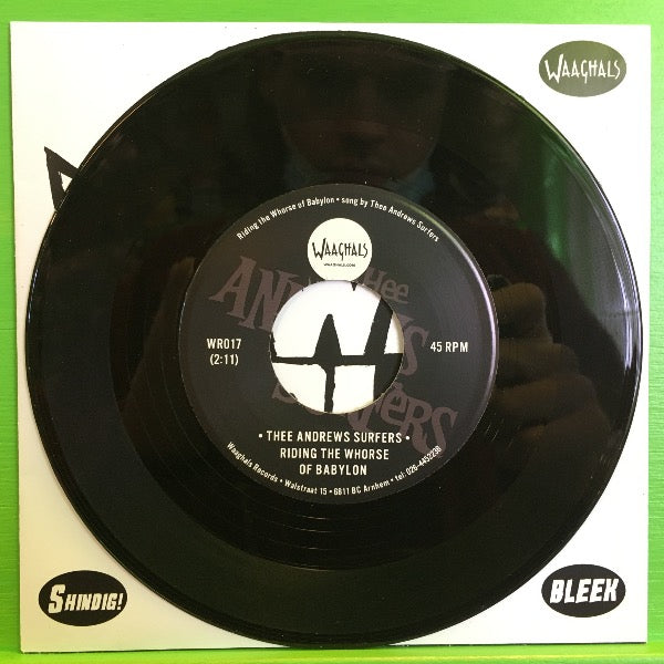 Thee Andrew Surfers / Powersolo - Riding The Horse Of Babylon / B.R.O.W.N. | 7''